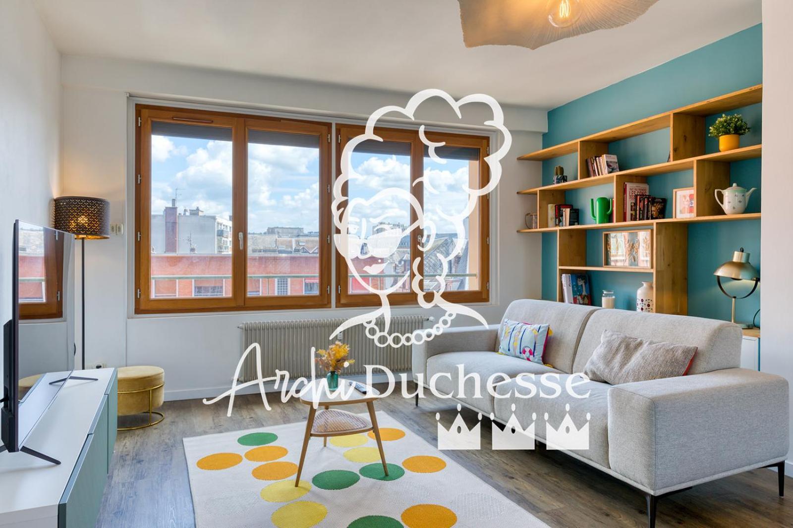ルーアンJuliette : *Logement Avec Balcon*アパートメント エクステリア 写真