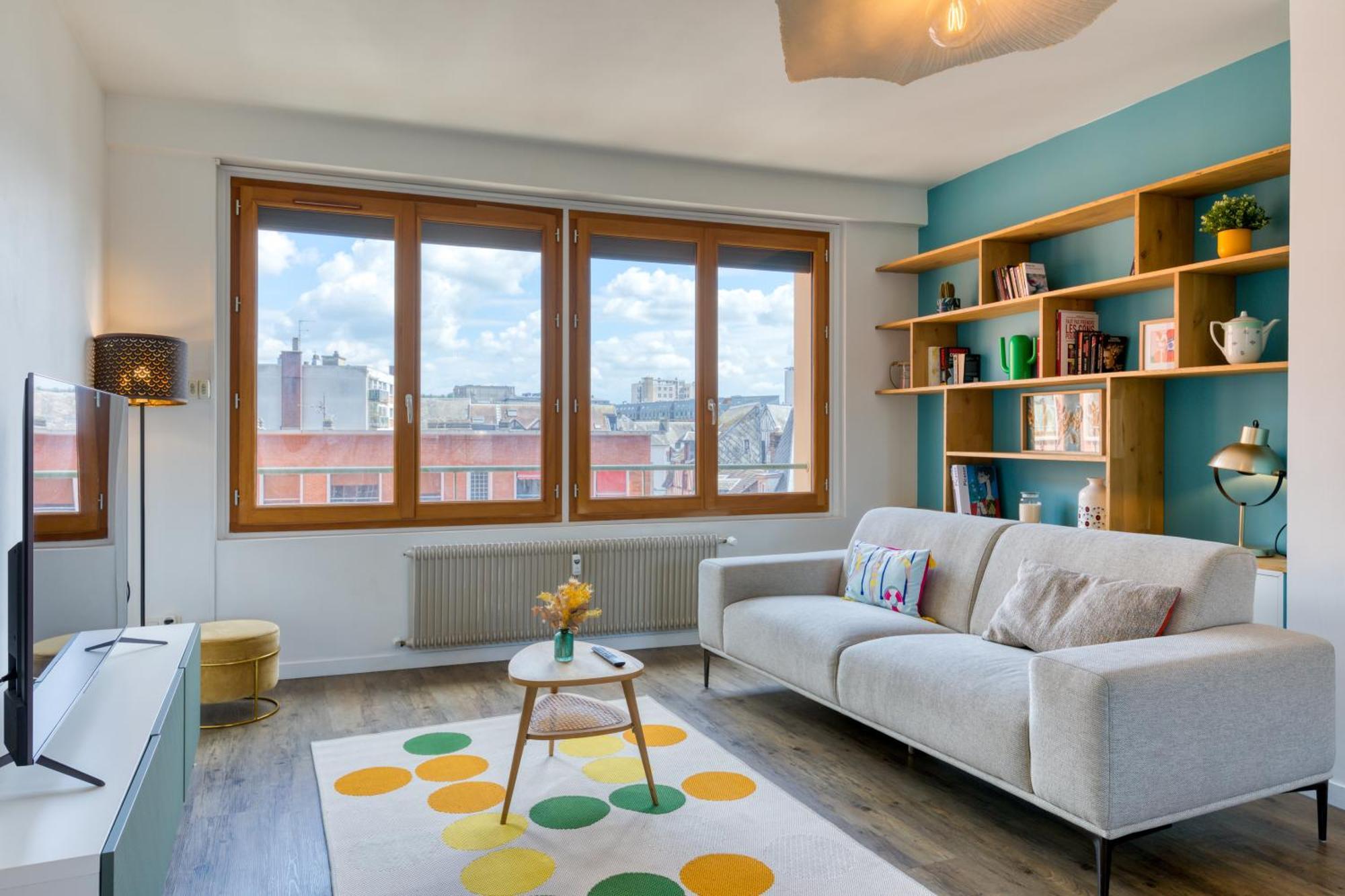 ルーアンJuliette : *Logement Avec Balcon*アパートメント エクステリア 写真