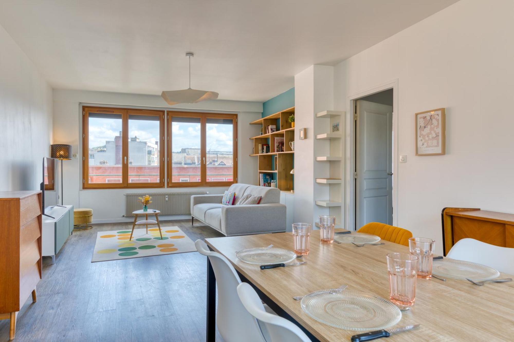 ルーアンJuliette : *Logement Avec Balcon*アパートメント エクステリア 写真