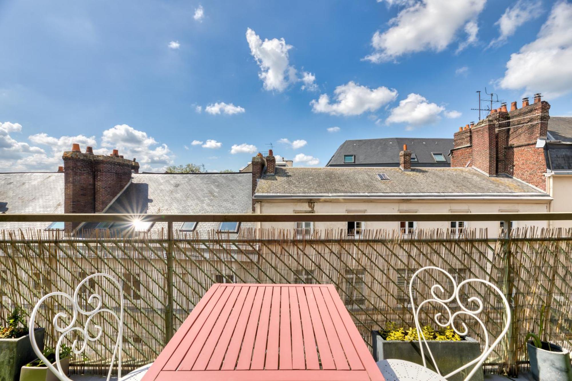 ルーアンJuliette : *Logement Avec Balcon*アパートメント エクステリア 写真